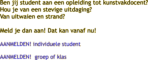 Ben jij student aan een